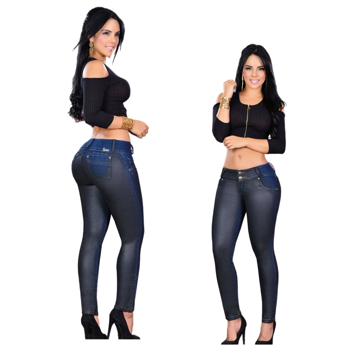SALOME CLASSICO LOW-RISE JEANS SKINNY.