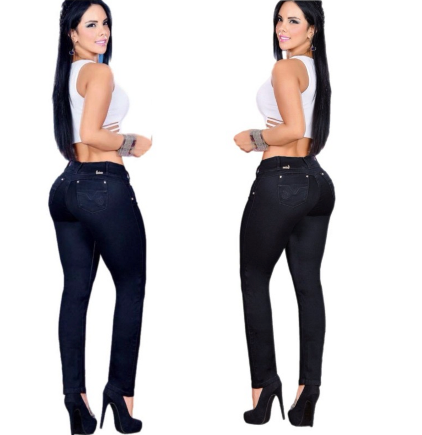 SALOME CLASSICO LOW-RISE JEANS SKINNY.